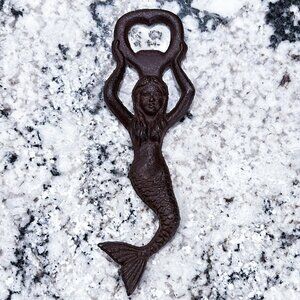 Cast Iron Mermaid Bottle Opener